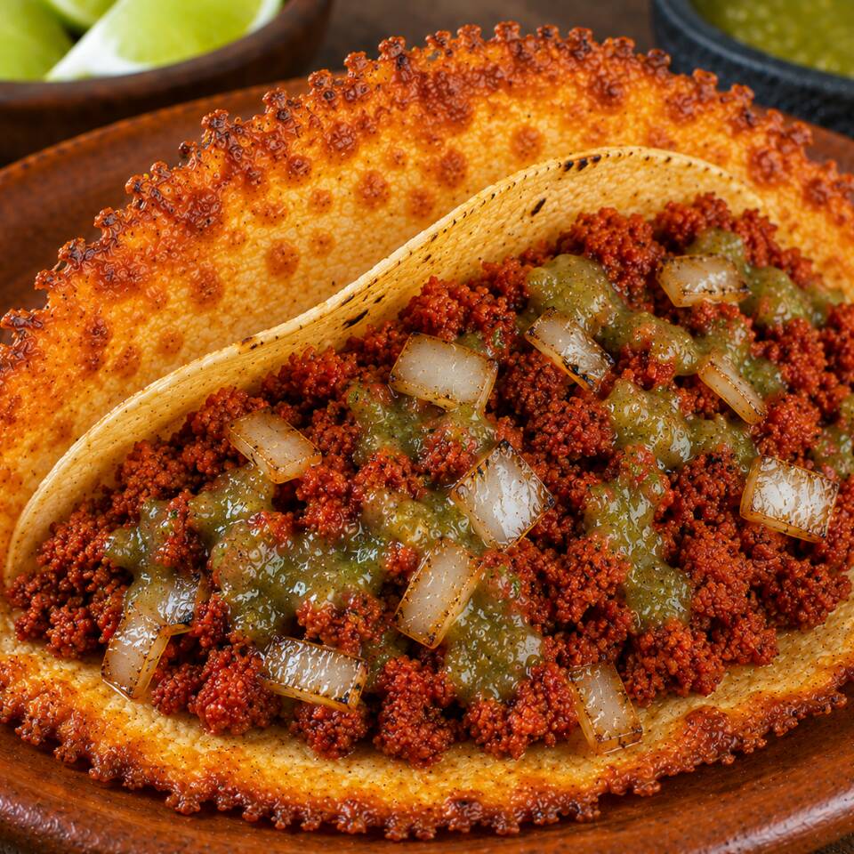 TA-COSTRA DE CHORIZO 🌮🧀