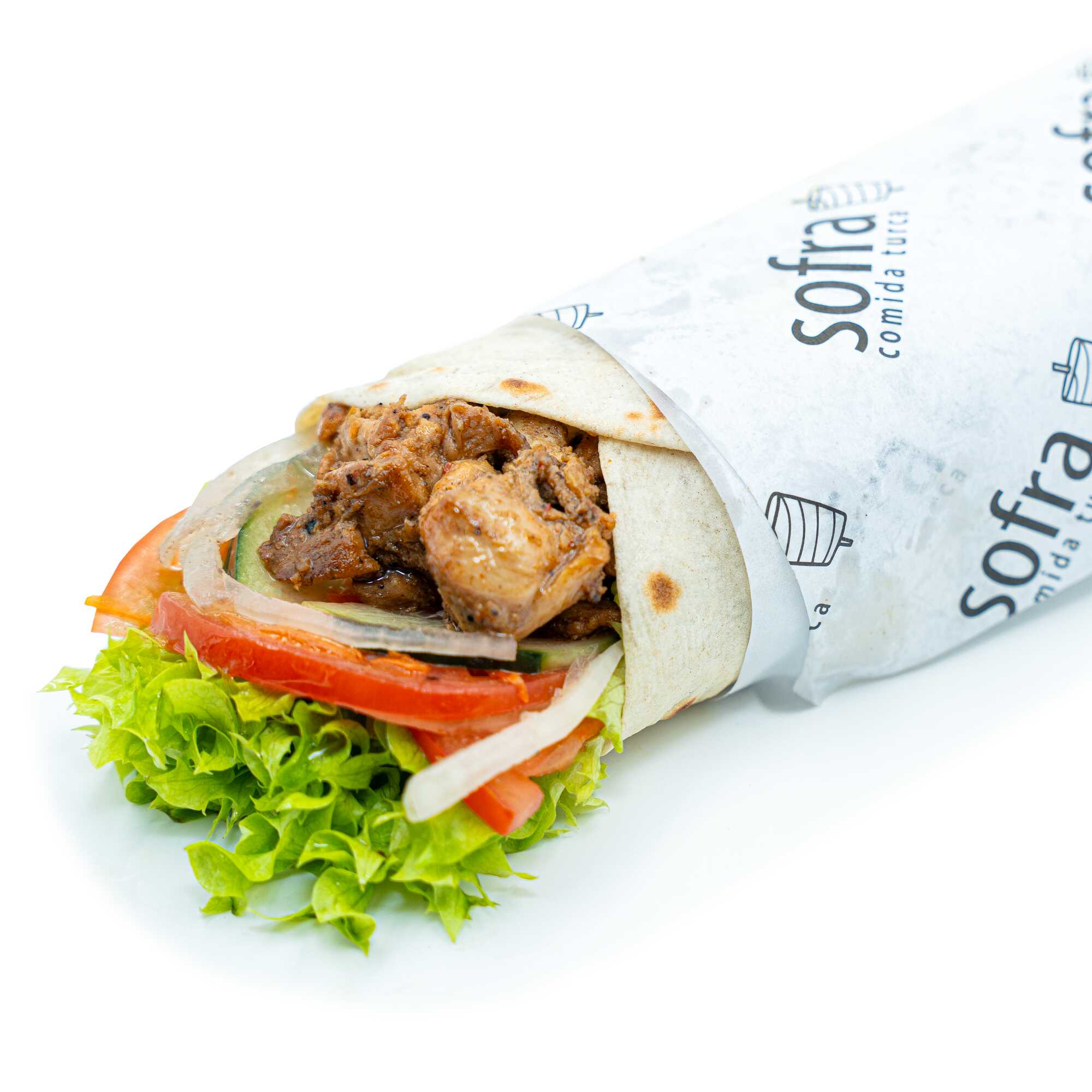 Dürüm Pollo - Burrito Estilo Turco.