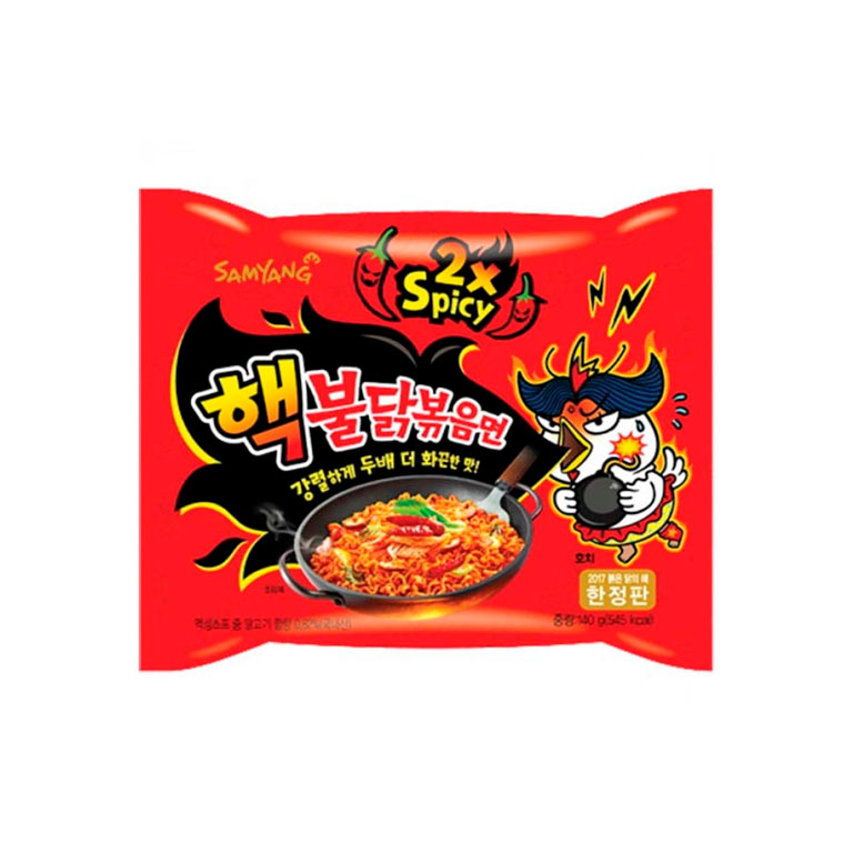 Sopa Buldak Roja SIN PREPARAR, EN BOLSA