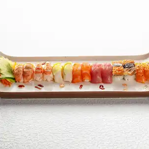 2 Sushi Skin 2 Sushi Peixe Branco 2 Sushi Atum 2 Sushi Camarão 2 Sushi Salmão Toast 2 Sushi Salmão 2 Sushi Salmão Trufado