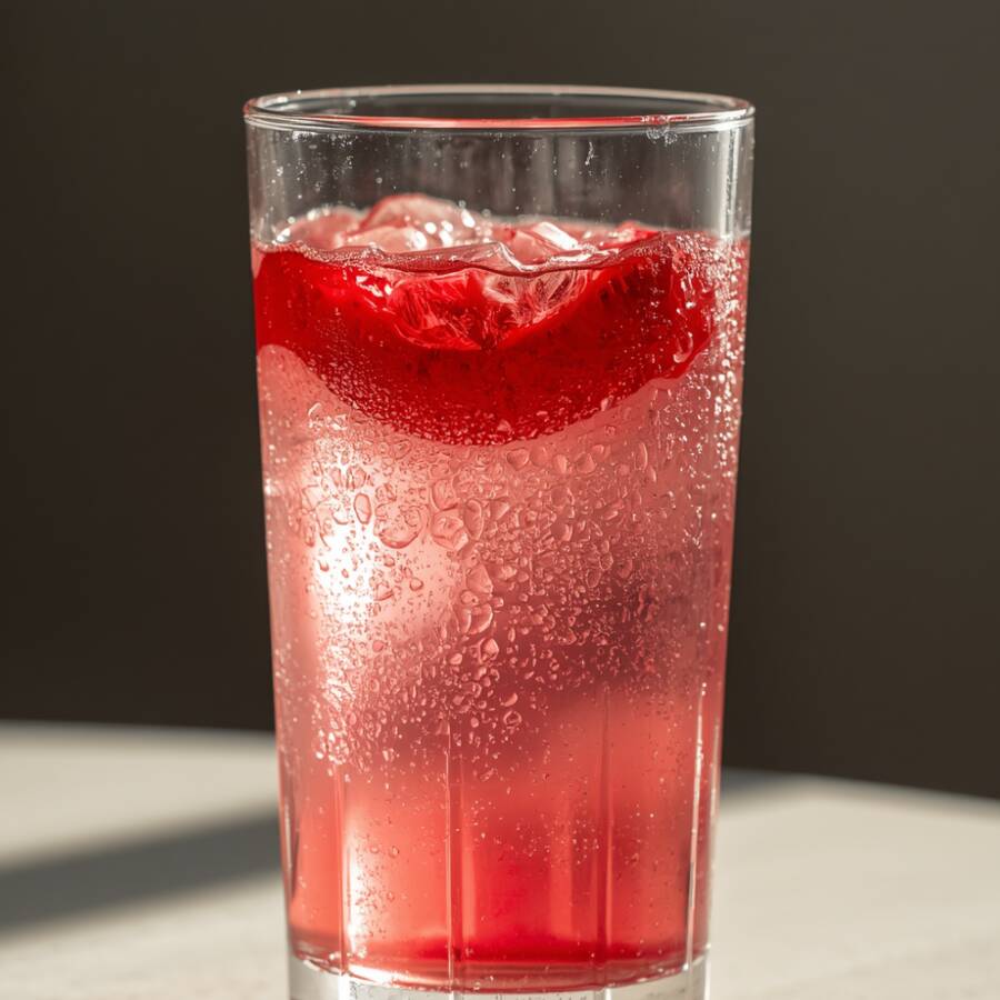 1 🥤😋Litro Agua Fresca de Jamaica