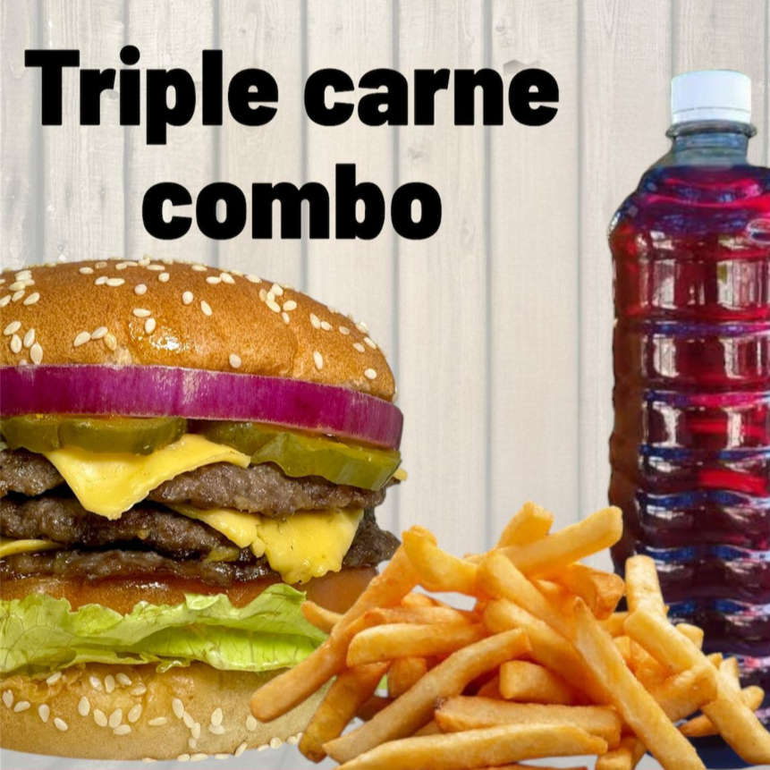 Combo Carne Delgada Triple