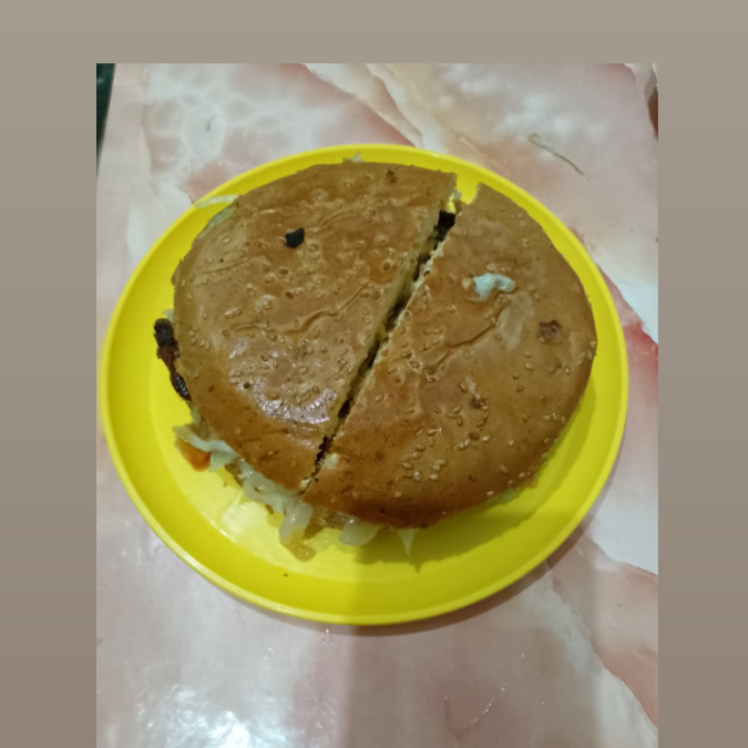 Hamburguesa de Arrachera