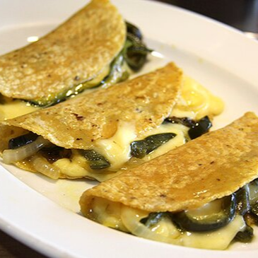 Quesadilla Rajas Poblanas