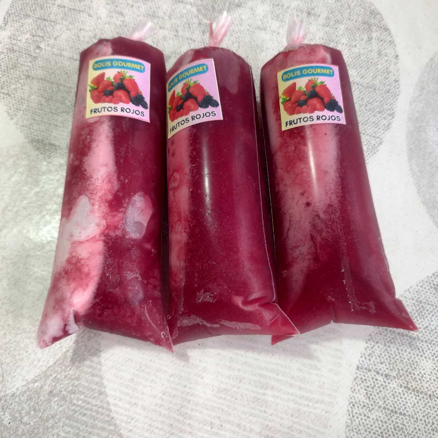 Boli de Agua de Frutos Rojos