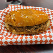 Torta con Birria