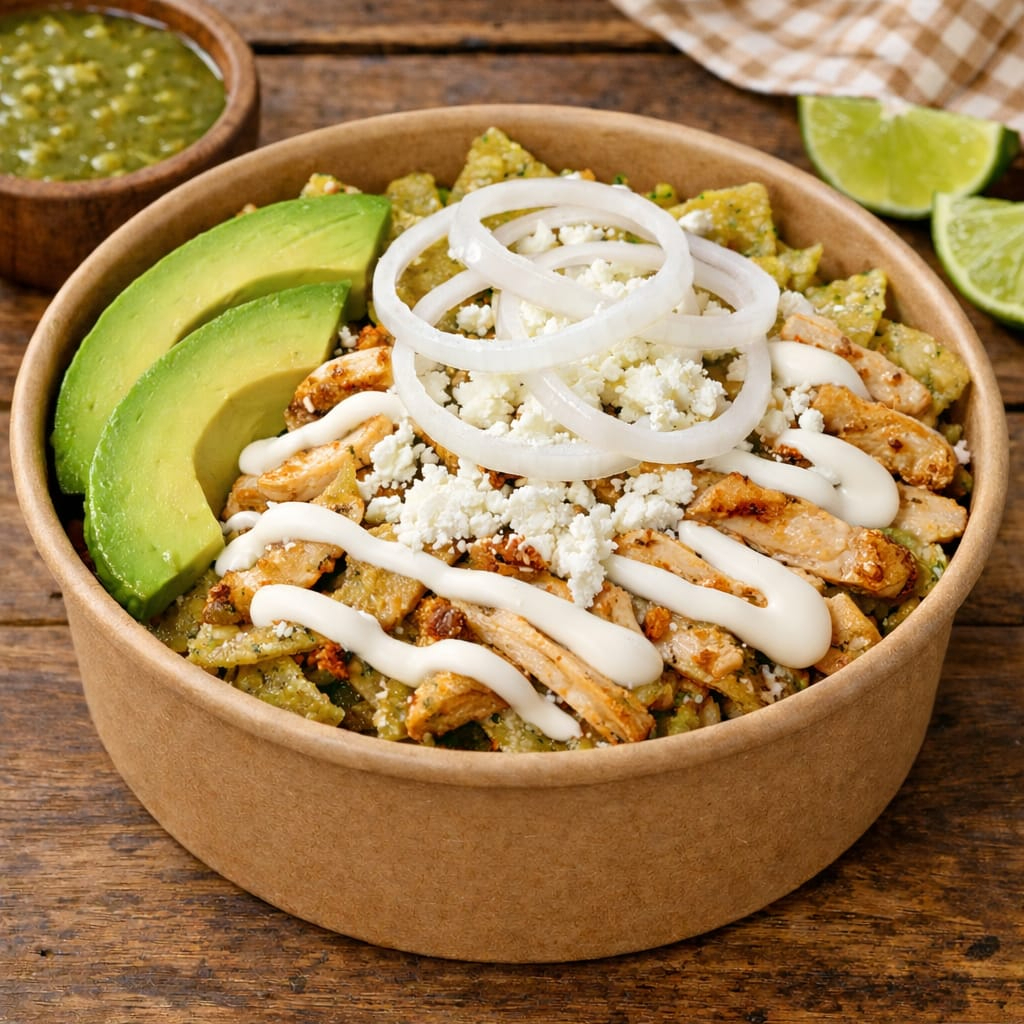 Chilaquiles de pollo