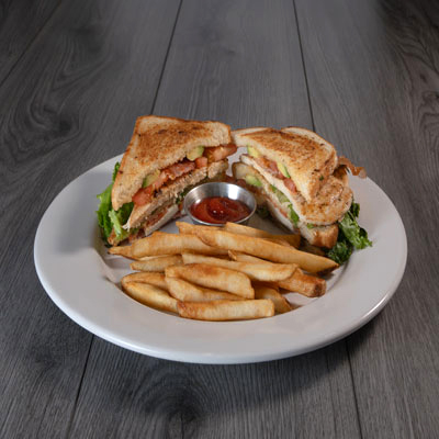 Club sandwich mexicano