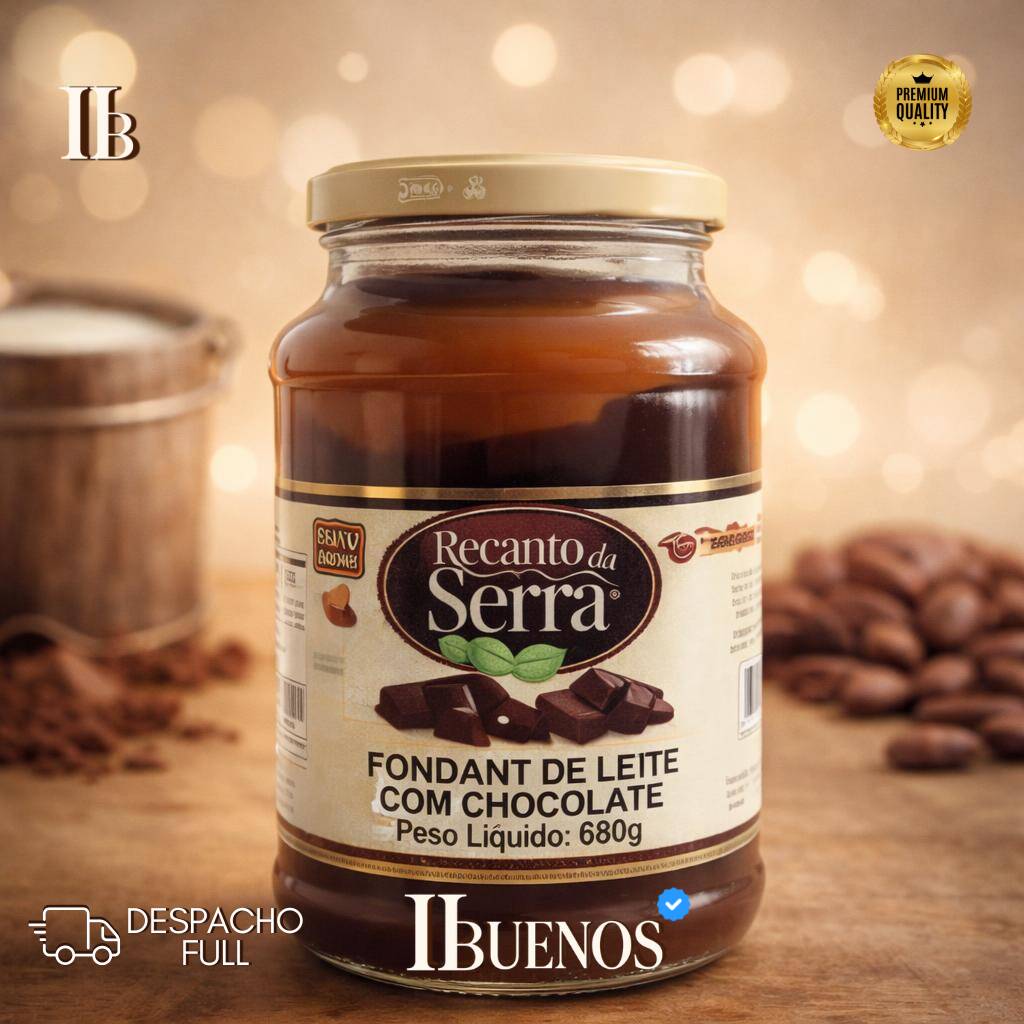 Foundant de Leite Com Chocolate