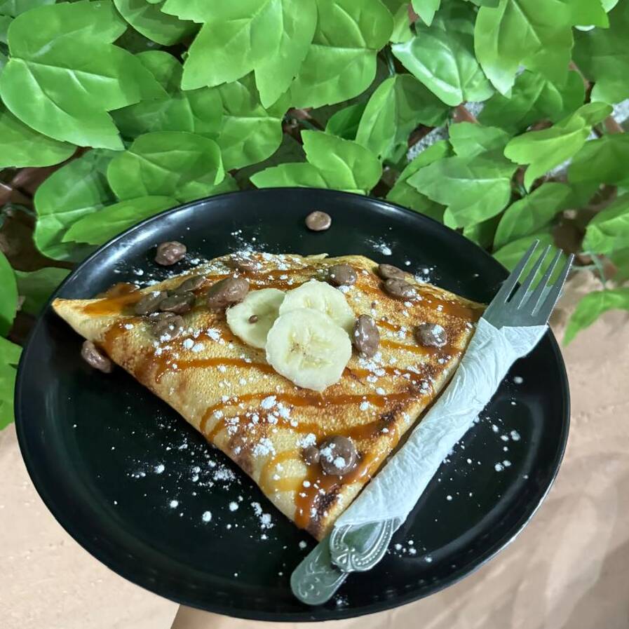 Crepa con Cajeta, Platano y Kranky
