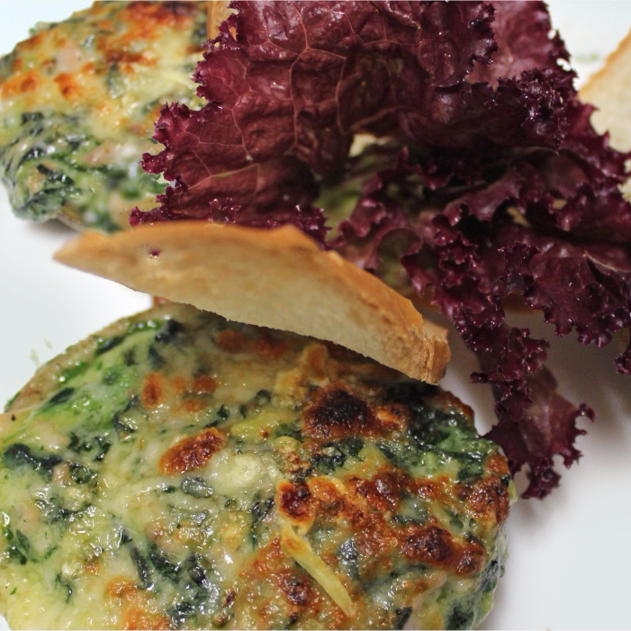 Alcachofas Gratinadas a la Florentina