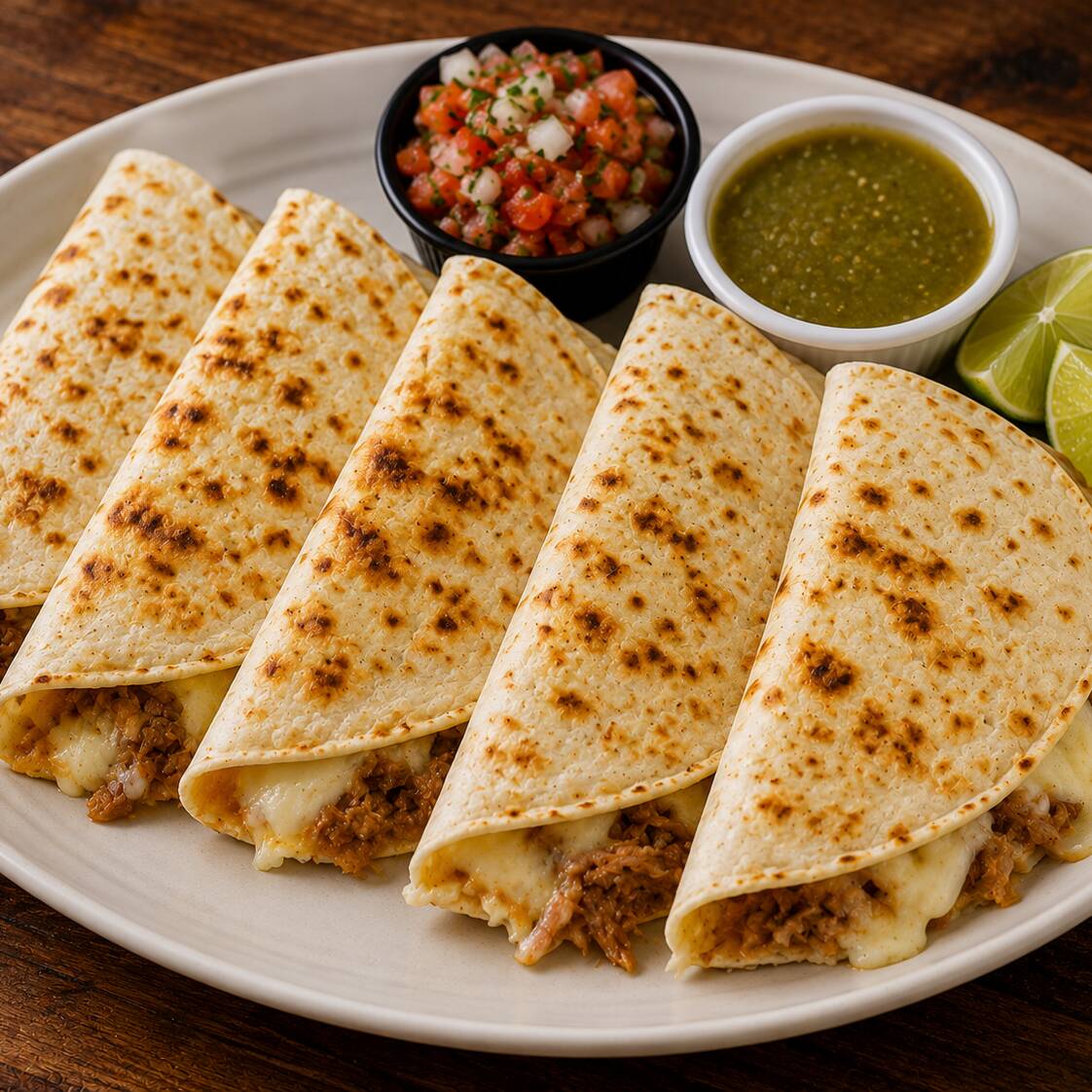 Quesadilla de Barbacoa 4 Pzas