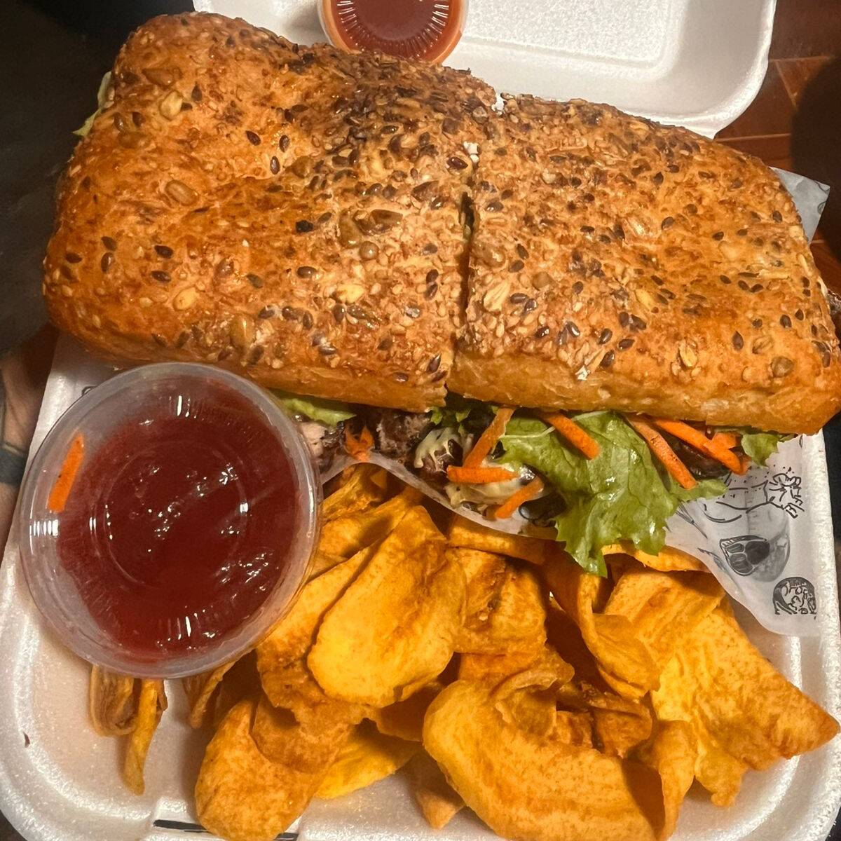 Chapata de Salchicha