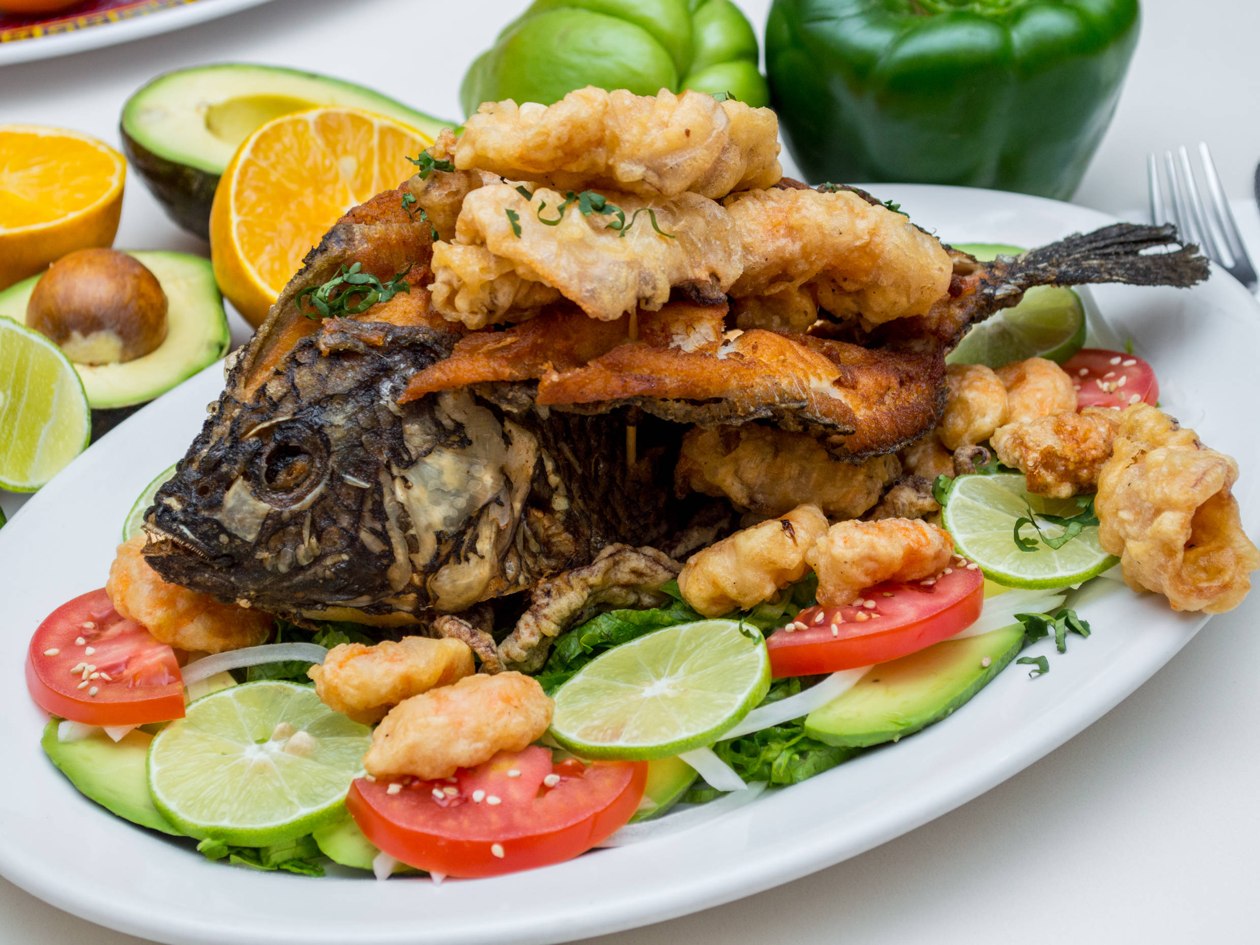 Mojarra Empapelada