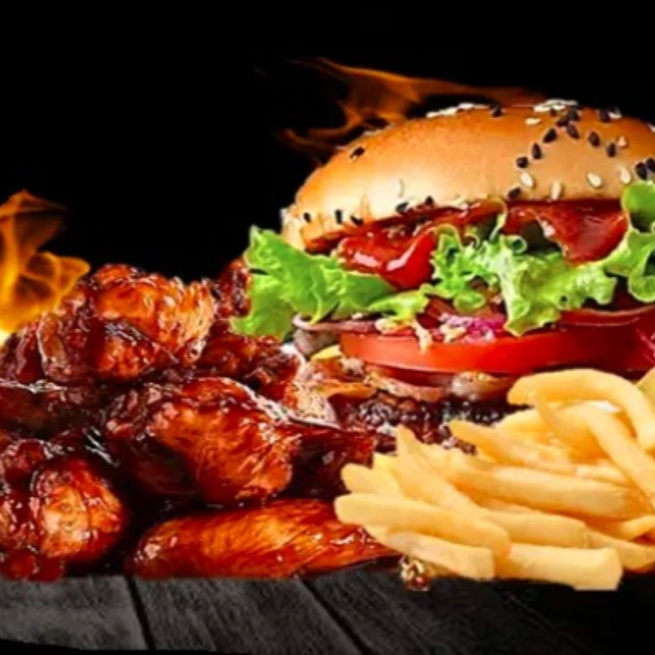 PROMO Hamburguesa+Alitas