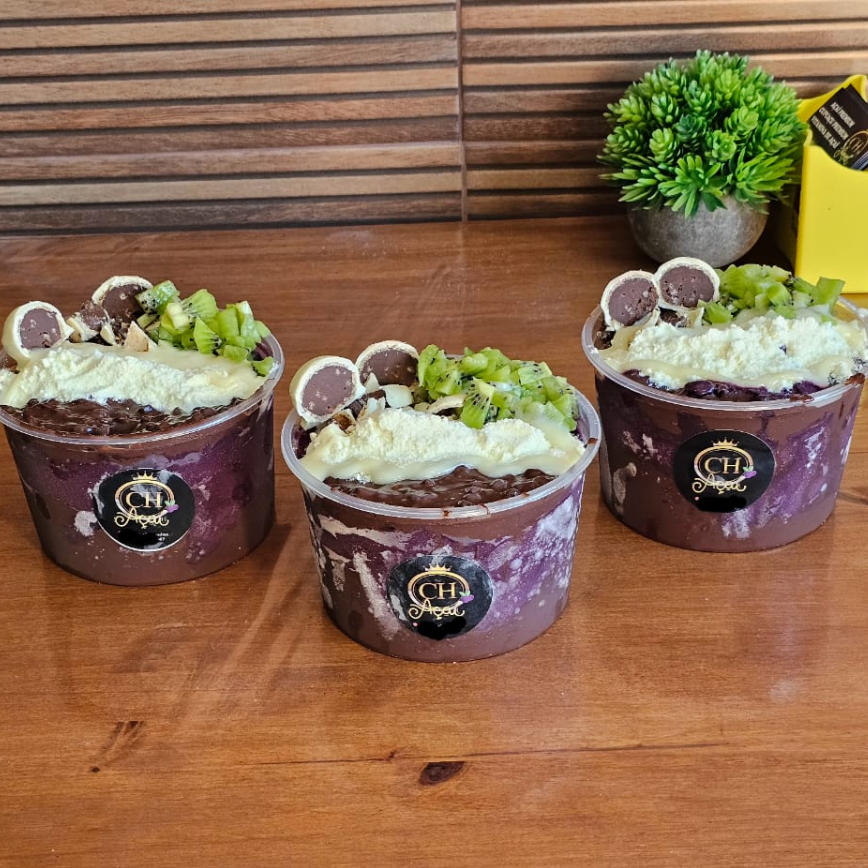 Escolha os Ingredientes para o Pote lembrando que os 3 serão montados iguais !