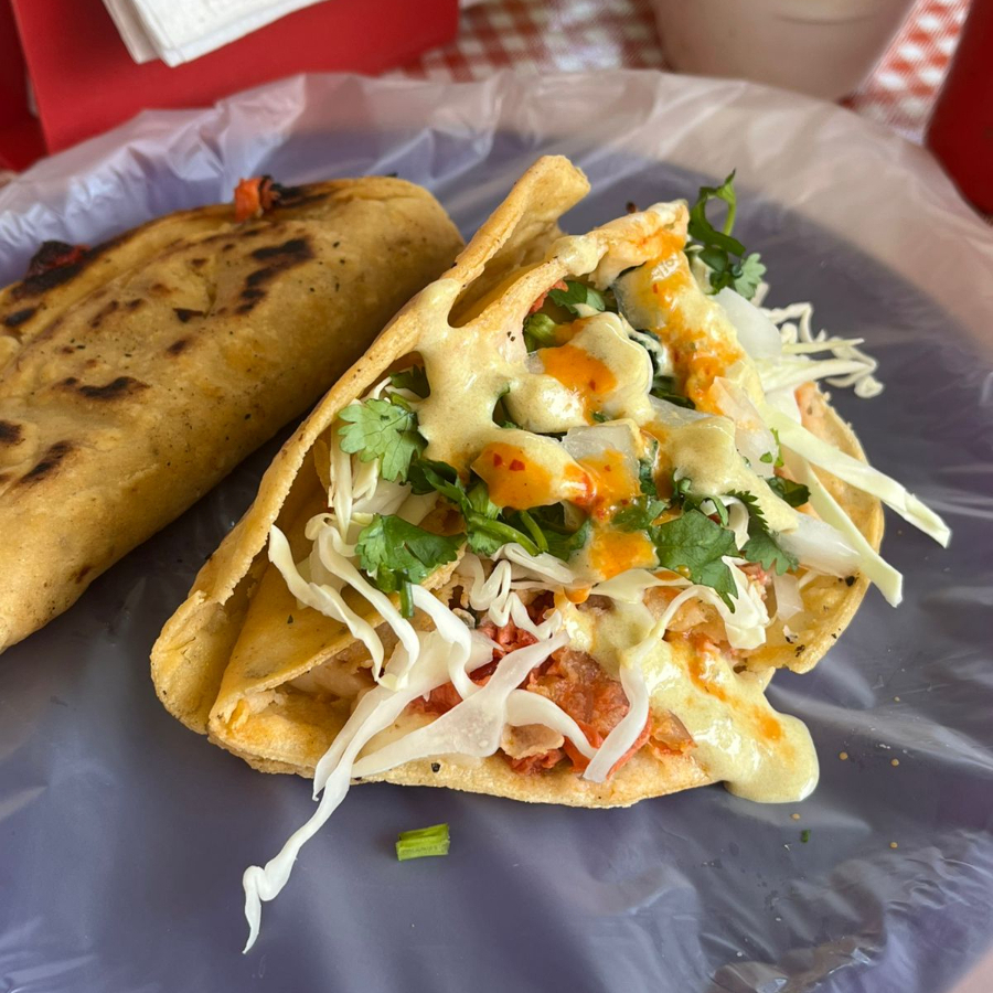 Taco Dorado de Marlin