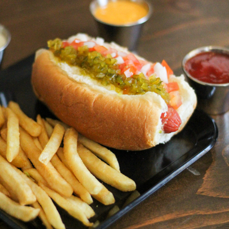 Hot Dog con Papas