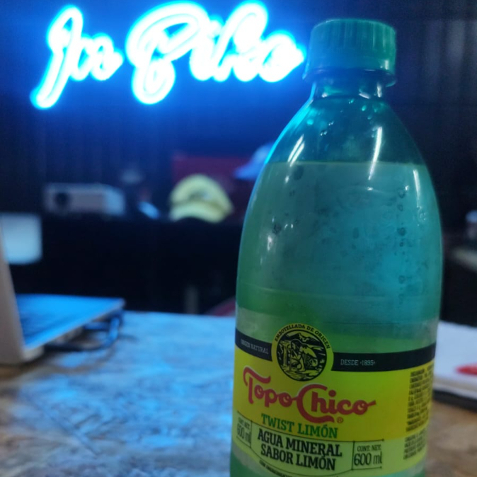 Agua Mineral Topo Chico limon 355 ml