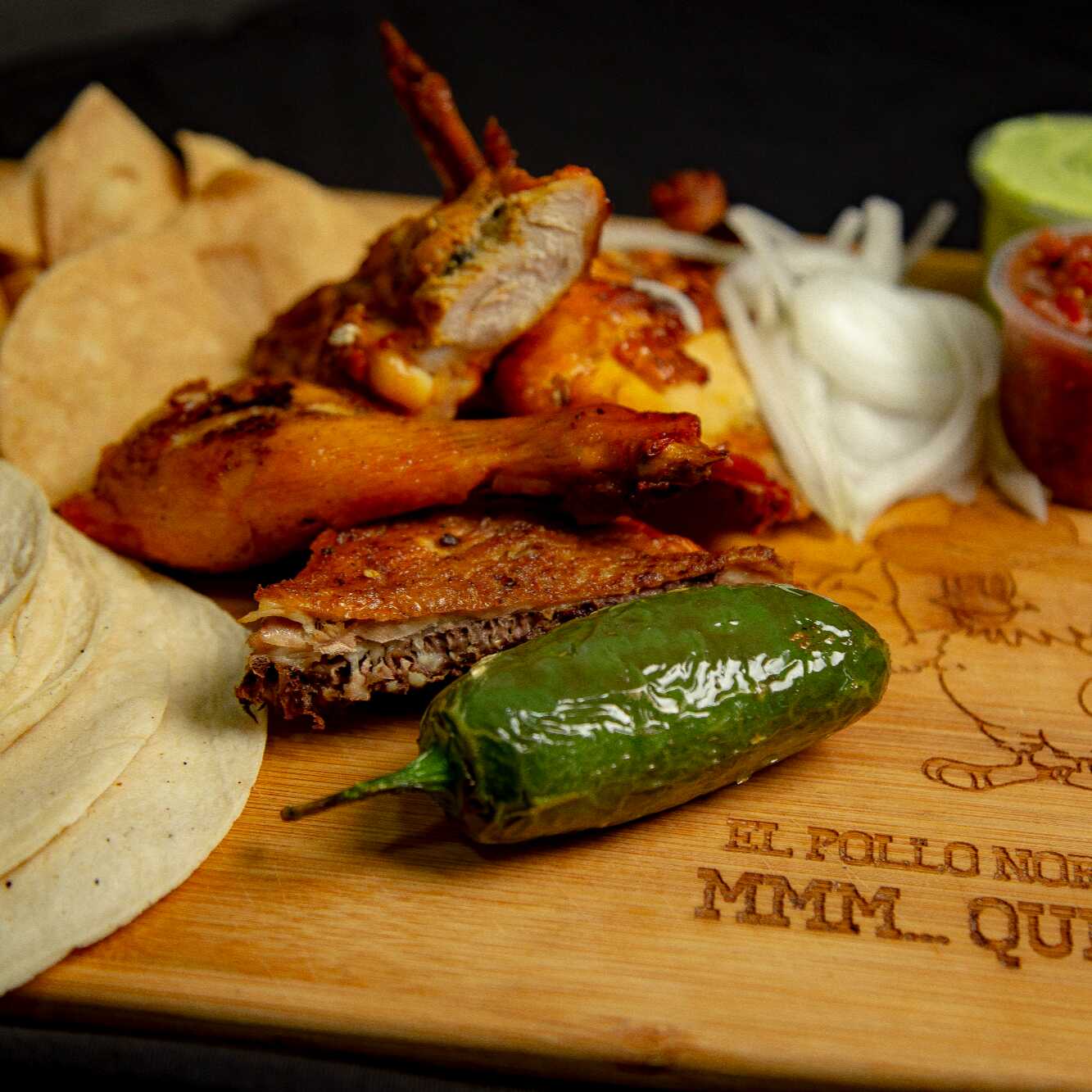 1/2 Pollo Asado