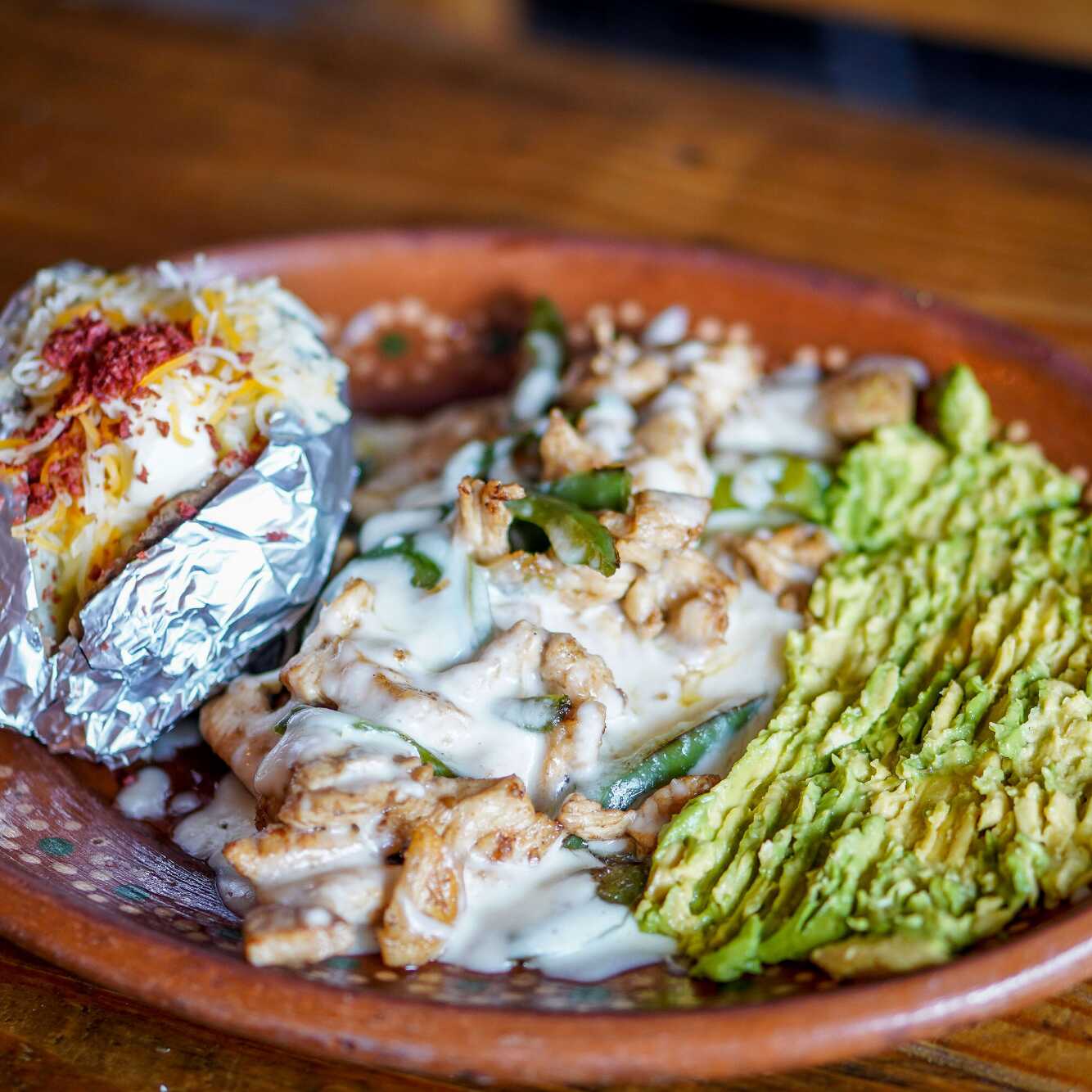 Fajita de pollo