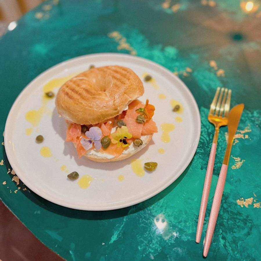 BAGEL DE SALMON