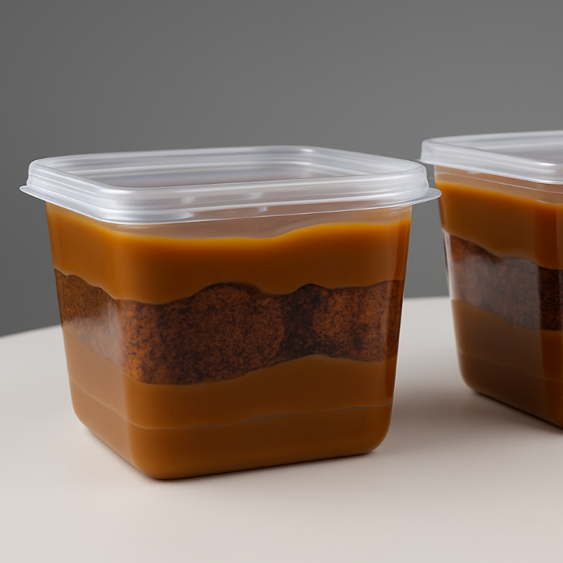 Camadas generosa de doce de leite com pedaços de brownie