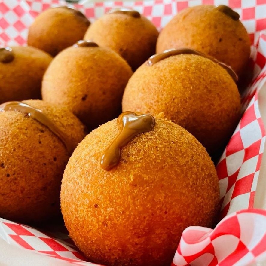 Buñuelo con Arequipe