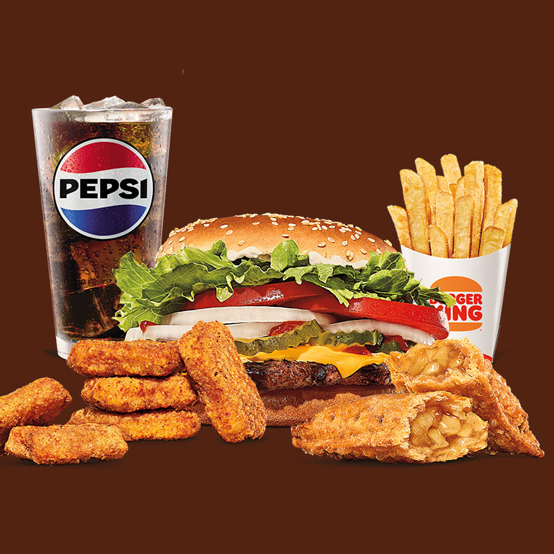 Combo Whopper + Pay o 6 Nuggets Gratis