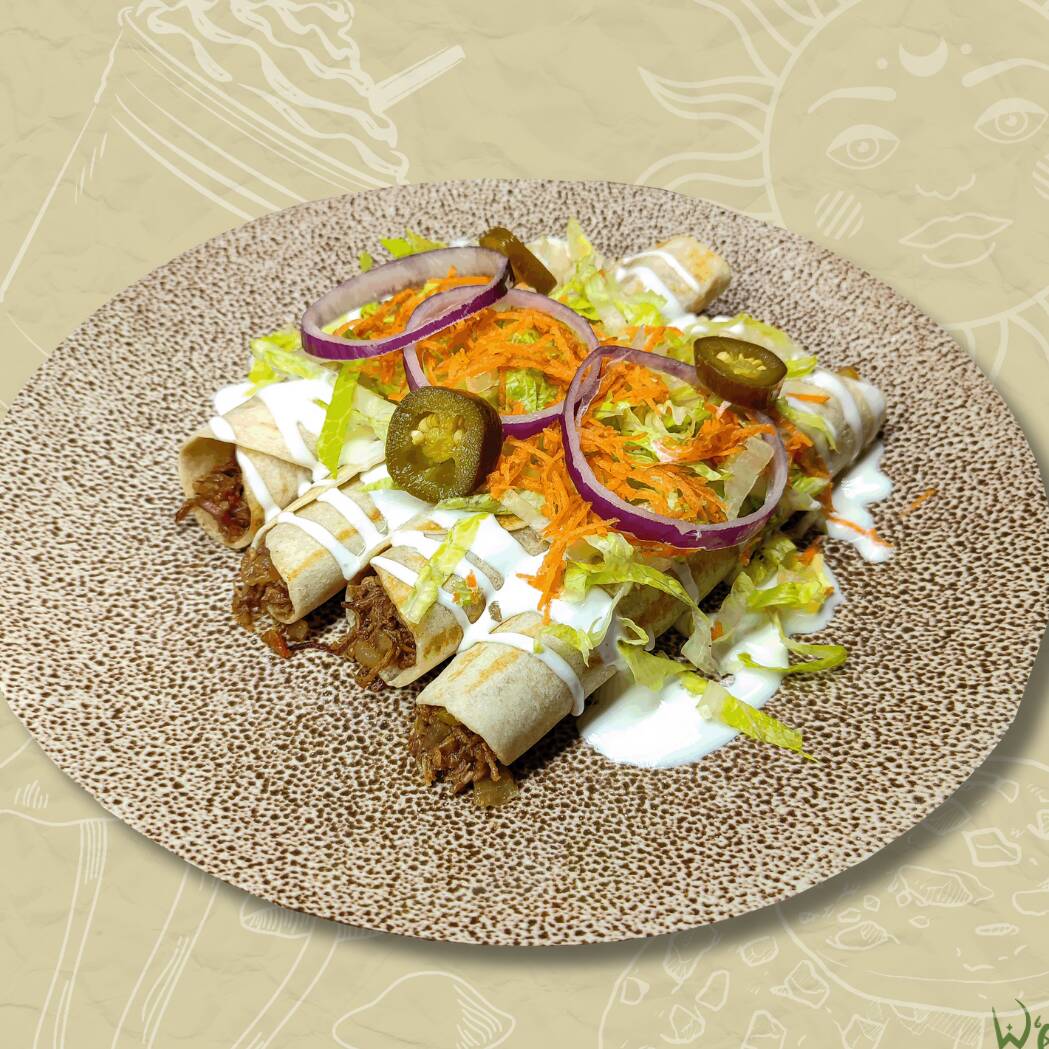 Burritos de Machaca de Res (X4)