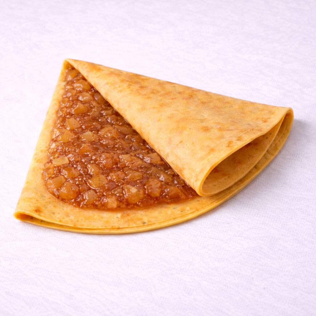 Crepa de Mermelada de Manzana con Canela