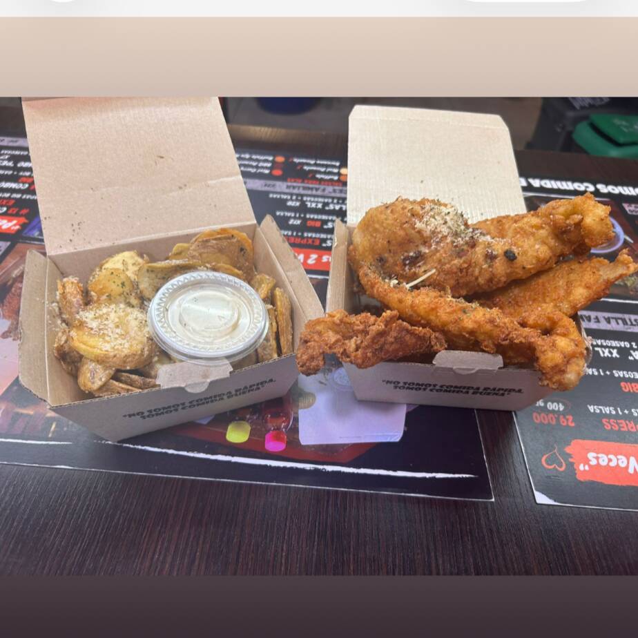 Combo Pescado "BIG" (X5) + Papas + Gaseosa