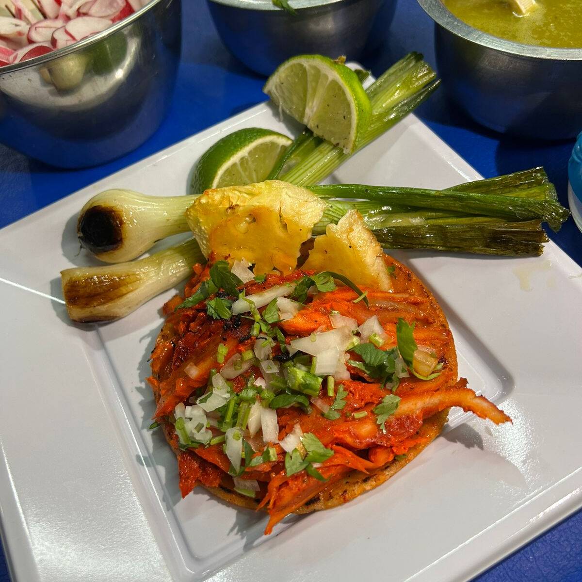 TACO DE PASTOR C/QUESO