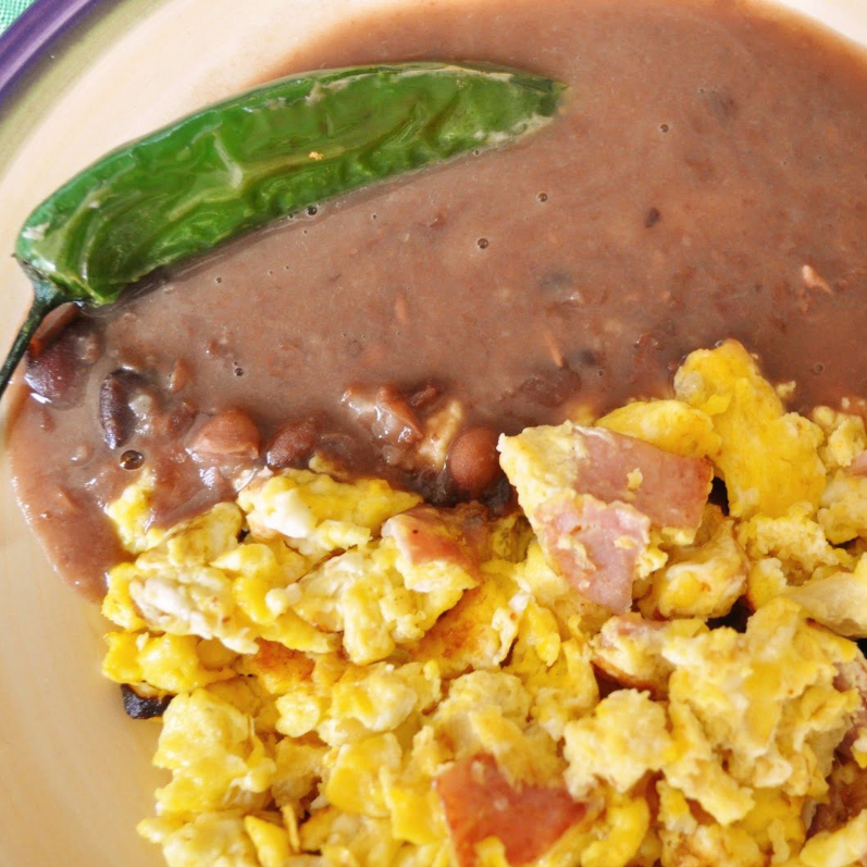 Huevo con Jamón de Pavo