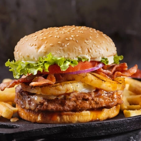Hamburguesas Hawaiana