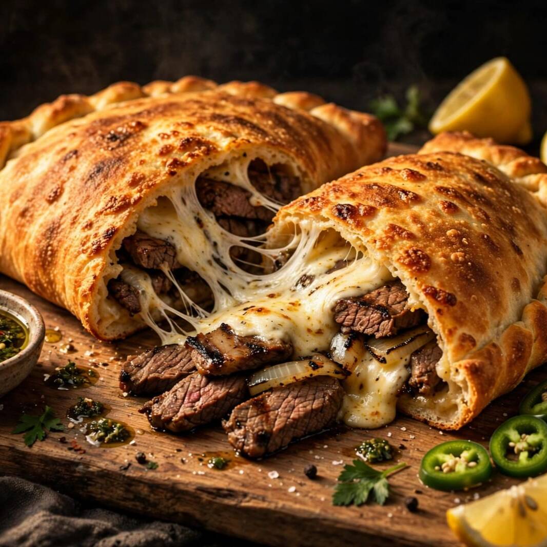 Calzone de Arrachera