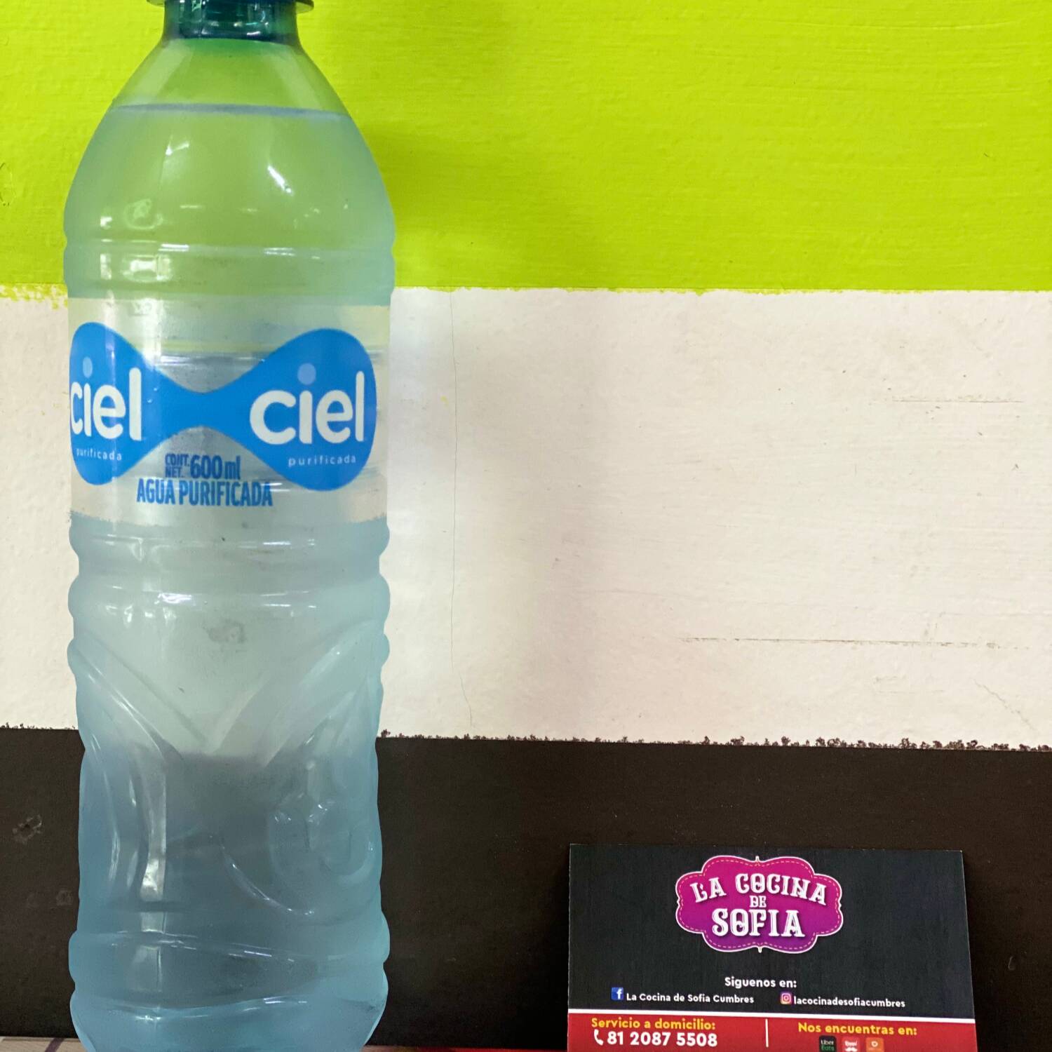 Botella de Agua Ciel