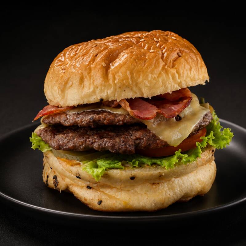 HAMBURGUESA DOBLE MENTE ESPECIAL 🔥🔥🍔🍔😋