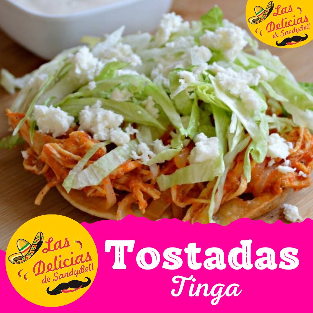Tostadas de Tinga