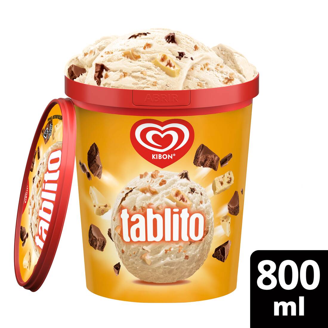 Os fãs de Tablito vão adorar esta novidade: o sorvete que todo mundo gosta agora vem no pote.