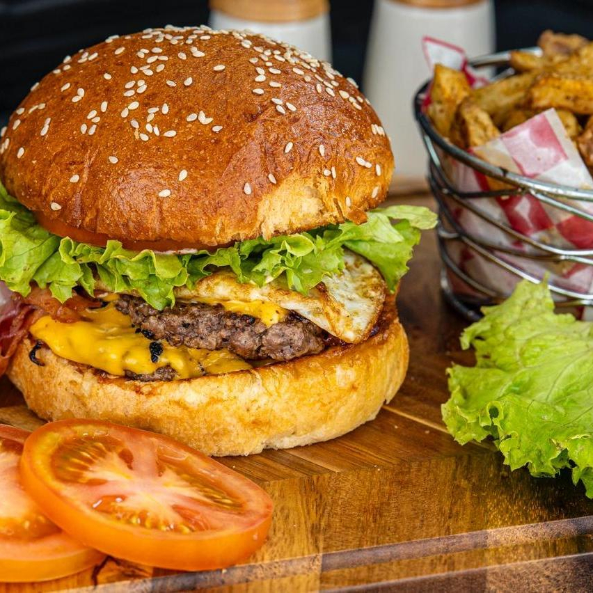 HAMBURGUESA MORNING GLORY SMASH