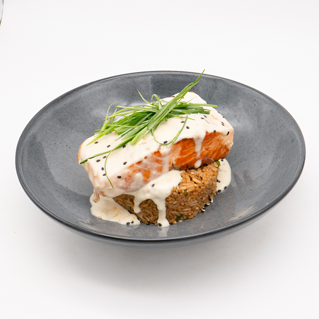 Salmón Al Sake