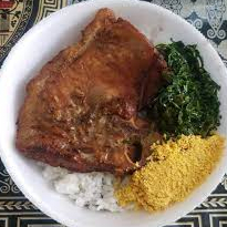 Feijão, Arroz, Carré e couve