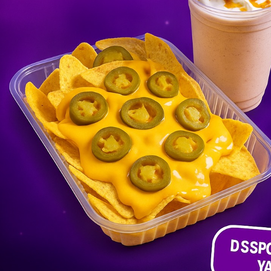 NACHOS TIPO CINE CON QUESO CHEDAR