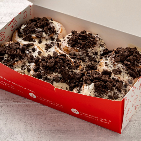 Choco Oreo Cinnamon Roll X6