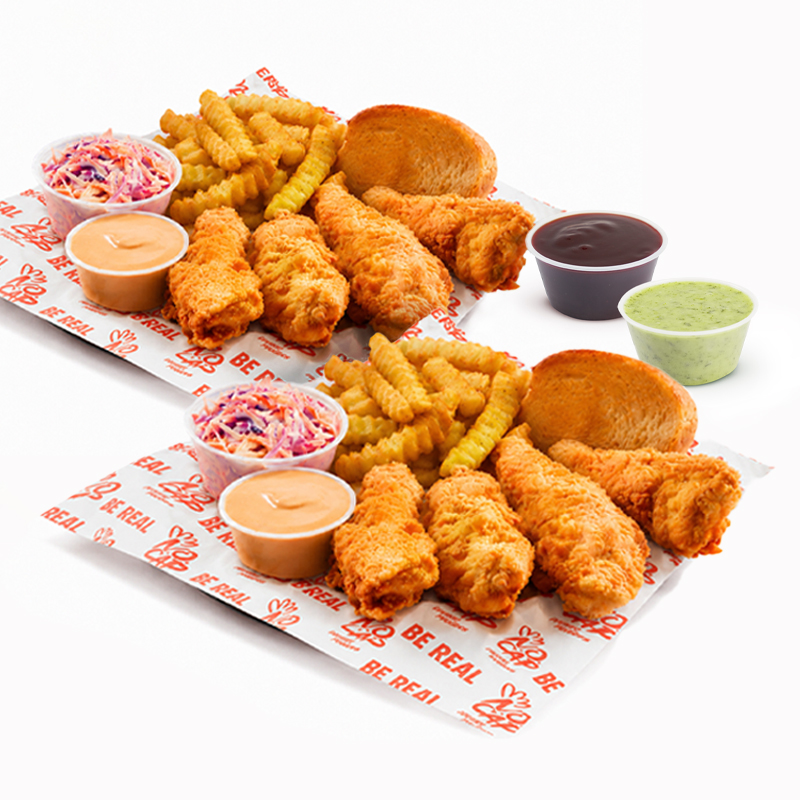 2 Be Real Combo + Sauce Dúo