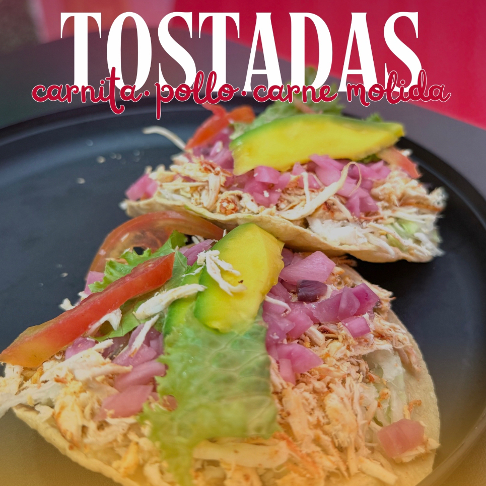 Tostadas de Pollo