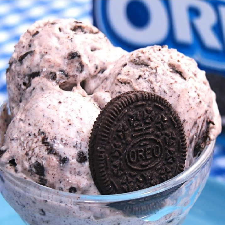 Helado de Oreo