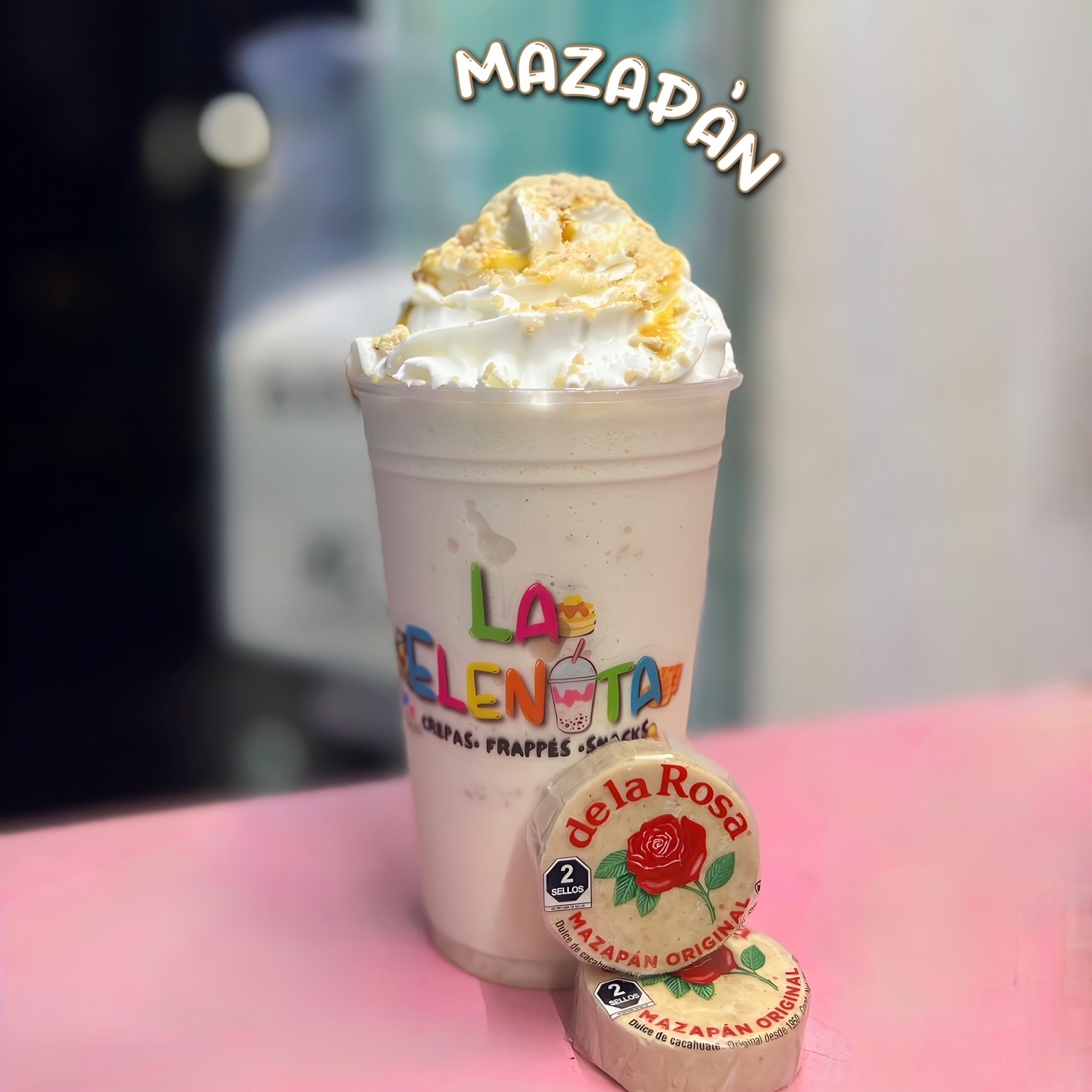 Frappé de Mazapán