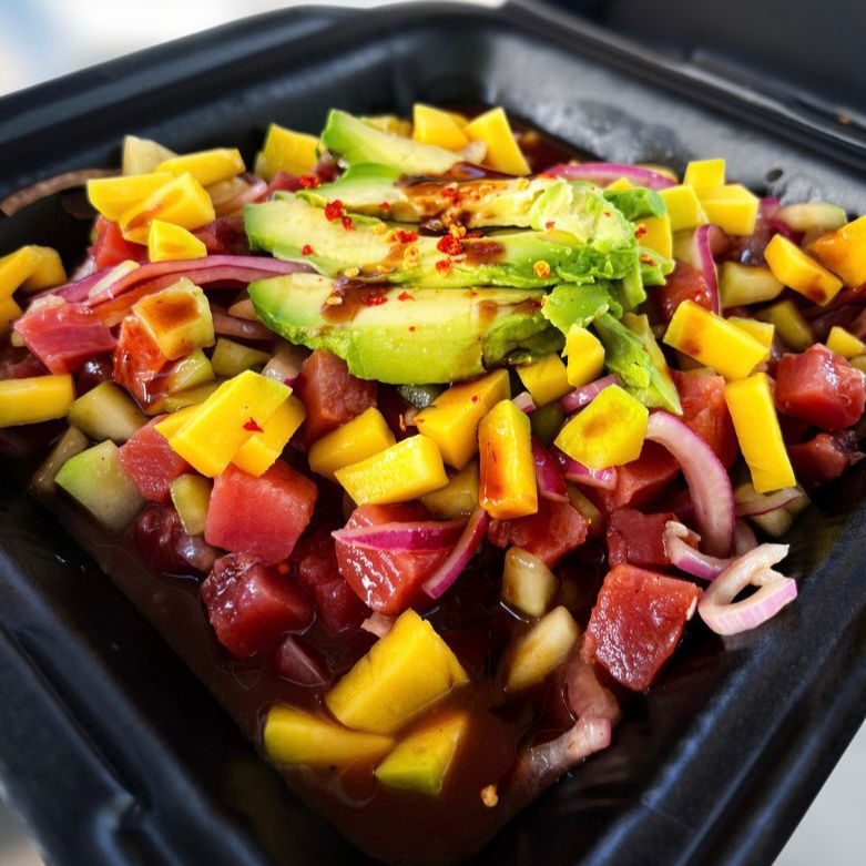 Orden ceviche de atun con mango